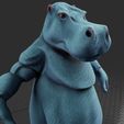 Preview4.jpg Hippo Creature Rigged Low Poly PBR 3D Model