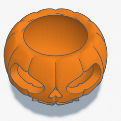 calabaza1.png Fichier STL Calabaza Halloween・Plan imprimable en 3D à télécharger