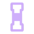 abecedario 2,5 cm - letra I.stl alphabet cutter 3D model - 2,5 cm