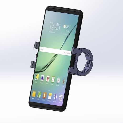Mountain bike phone holder