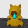3.jpg Set Knitted Capybara 3MF  files