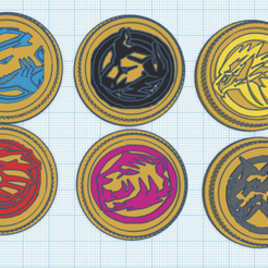 WFsymbols.png Power Rangers Wild Force/Hyakujuu Sentai Gaoranger Power Coins