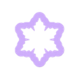 snowflake cults0 2.0cm x  2.3.stl Snowflake cutter set - ten sizes