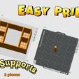 easy.jpg Universal Thermal Label Printer Stand Organizer