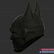 Batman_Beyond_helmet_3d_print_model-07.jpg Batman Beyond Cowl Cosplay - DC Comics - The Batman