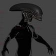 08a.jpg Alien Xenomorph Head Decor Wearable Cosplay