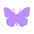 papillon moyen.stl STL file butterflies・3D printing model to download, catf3d