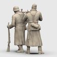 1.2323.jpg German Soldiers in a coat with mg 38 and 98k mauser rifel