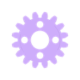 large_gear_micro.stl Dasaki compact servo 1:2 (2x) multiplier gearbox