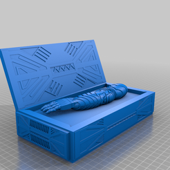 wheres_the_fight.png Fichier 3D gratuit Le bras de loup blanc de Bucky (Avengers Infinity War)・Idée pour impression 3D à télécharger