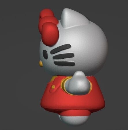 STL file Hello Kitty toy 👋 ・3D printable model to download・Cults