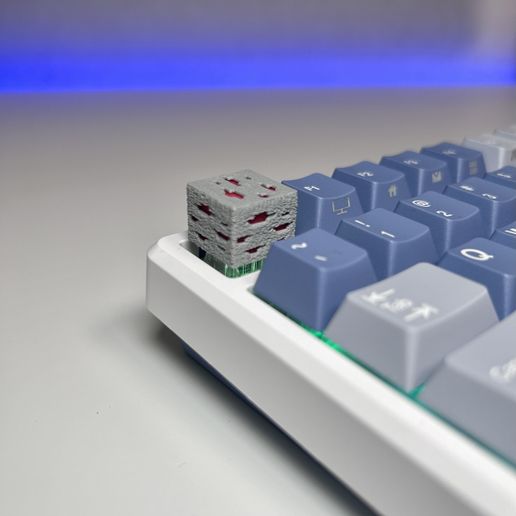 STL file Minecraft REDSTONE Keycap ⌨️ ・3D print design to download・Cults