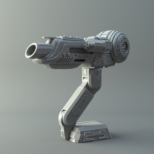 Predator Shoulder Cannon 3D model preview