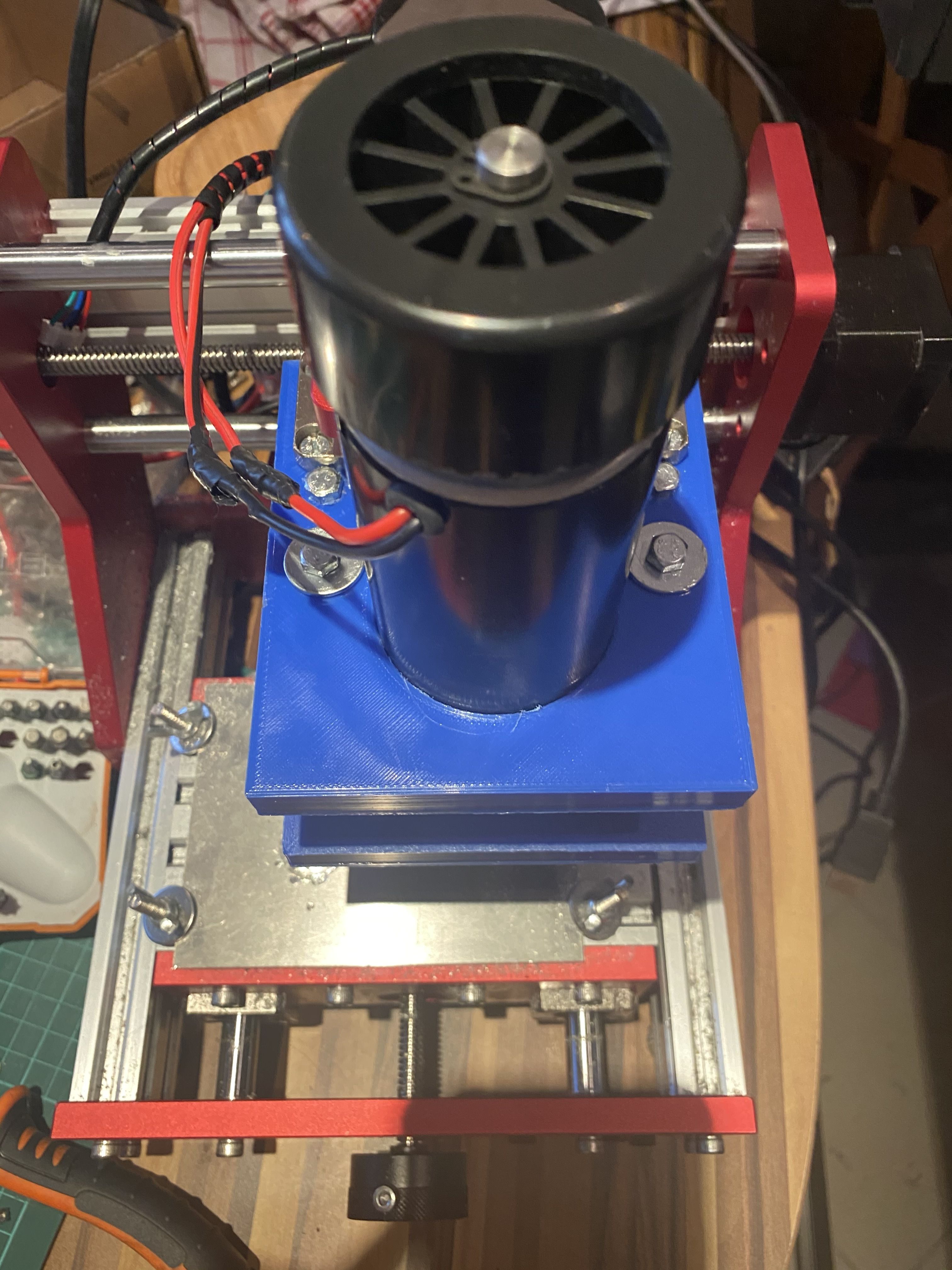 Download STL file 1310 CNC 52mm (500W) Spindle Holder • Object to 3D ...