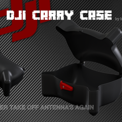 dji fpv case 2.png STL-Datei DJI FPV - Carry Case herunterladen • 3D-druckbares Design, bopiloot