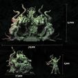 Size.jpg Hastur - The Feaster From Afar - Diorama