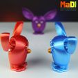 Furbi-madistudios-5.jpg STL file furby・Model to download and 3D print
