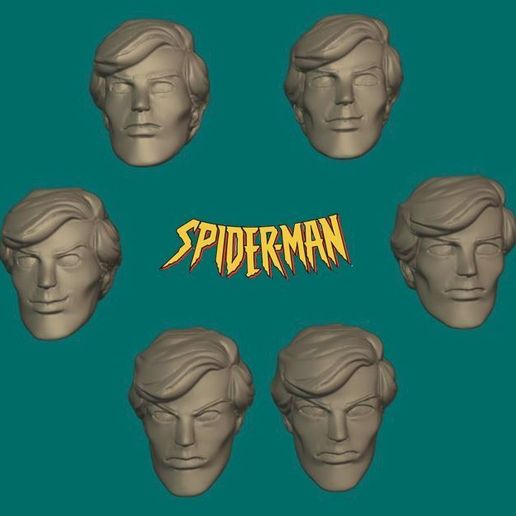 🦸‍♂️ Peter Parker Spider-man Animated Series・ STL File for 3D