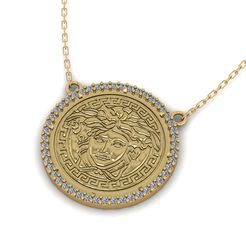 1.jpg 3D file Coin Bezel Pendant 065・3D print design to download