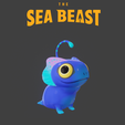 SEA BEAST Синий цвет из фильма "Морской зверь"