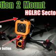 7ba3b824-6822-45d2-b0cf-dd633fdc2206.jpg DJI Action 2 mount for HGLRC Sector D5 / X5