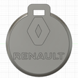 Renault-2.png Pendentif porte clé Renault / Renault Key ring ornement