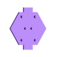 pot_mold_base.stl Mold for hexagonal base pots