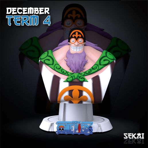 Jesus Burguess Bust - Sekai 3D Models - Tested and Ready for 3D printing 3D model