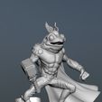 Preview21.jpg Thor Frog - Marvel 3D print model