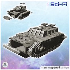 1-PREM-WB-VE-V08.jpg Fichier STL Char impérial avec fenêtres blindées et trappe d'accès interne (8) - Futur Sci-Fi SF Post apocalyptique Tabletop Scifi Wargaming Exploration planétaire RPG Terrain・Objet imprimable en 3D à télécharger