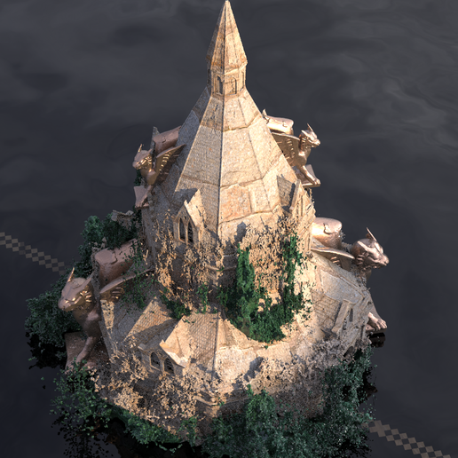 untitled.524.png Archivo OBJ Torre del León Medieval Torre de la Torre de la Torre 6・Modelo de impresora 3D para descargar, aramar