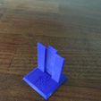 IMG_1074.JPG Free STL file table top name holder, price tag holder, business card holder・3D printable design to download
