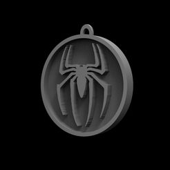 Spideman Render.jpg Fichier STL Logo Spiderman・Objet pour impression 3D à télécharger, Trimension