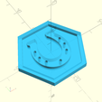 horseshoe-transparent.png Horseshoe Hexagon – 3D Printable Game Token