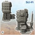 2.jpg Sci-Fi industrial structure with chimney and energy blocks (17) - Future Sci-Fi SF Infinity Terrain Tabletop Scifi