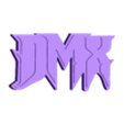BlackRed - DMX.stl 3D MULTICOLOR LOGO/SIGN - DMX