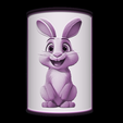 30a.png LITHOPANE - woodland friends - Rabbit