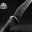 Ebony_Dagger_Render_02_BW.jpg Ebony Dagger Skyrim Life Size Prop STL