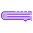 handle 1.stl Cyberpunk 2077 - Throwing knife 3D model