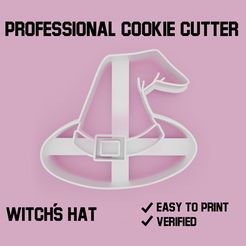 Witches-hat.jpg Datei STL Hexenhut Ausstecher・Modell für 3D-Druck zum herunterladen