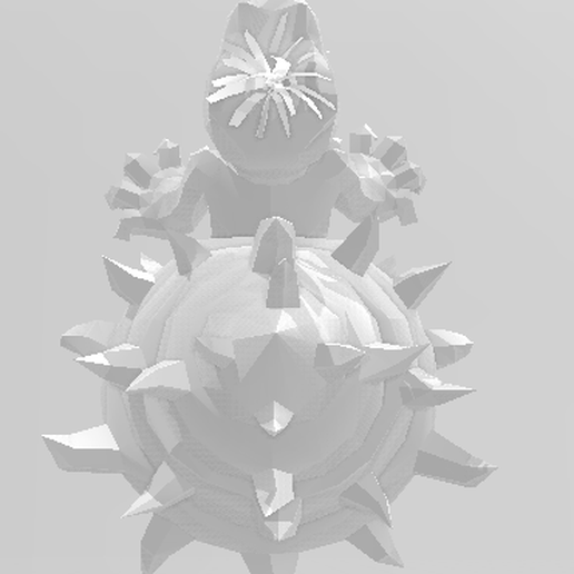 Download Obj File Shellmon Digimon • Design To 3d Print ・ Cults 2972