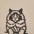 20240131_230536.jpg Purrfect Pet: Cute Cat Sculpture for 3D Printing, line art cat, 2d art cat, wall art cat