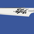 4.png Final Fantasy VIII - Squall Leonhart gunblade 3D model