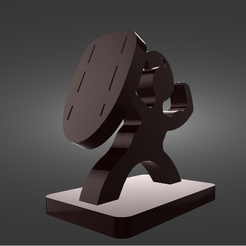 1.png STL file Knife stand・3D printer model to download, DashaV