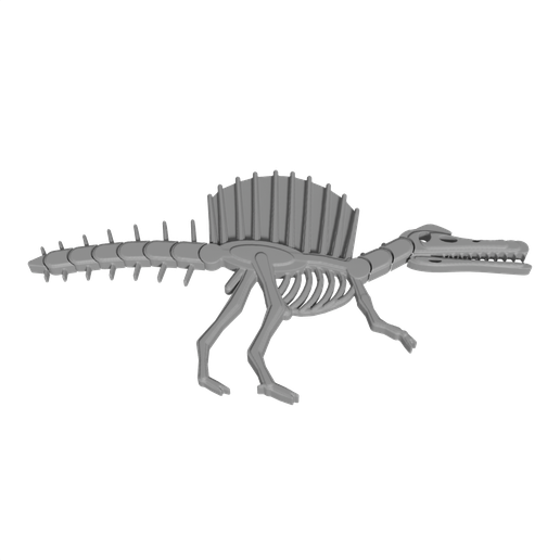 Spinosaurus Flexi Skeleton, Articulated Dinosaur Toy