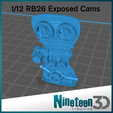 Cults-Exposed-Cams-12.png Download STL file RB26 Exposed Cams 1/12 • 3D printable design, Nineteen_3D