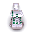 render-4.png Mochila Colgante Modelo Imprimible 3D