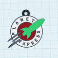 keychain planet express.png Planet Express keychain