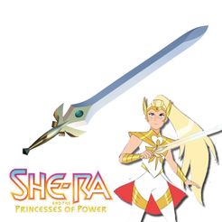 Sin-título-1.jpg STL-Datei Das Schwert von She Ra, der Prinzessin der Macht・3D-druckbare Vorlage zum herunterladen