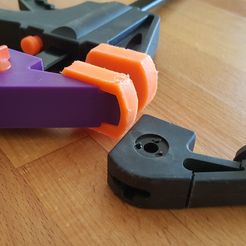 20160909_173131.jpg Бесплатный STL файл Fixed clamping clamp・Дизайн 3D принтера для загрузки
